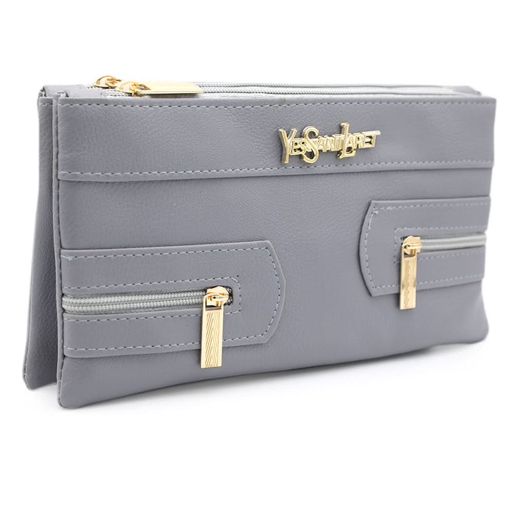 Women's Clutch - Grey, Women, Clutches, Chase Value, Chase Value