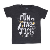 Boys Half Sleeves Jersey T-Shirt 4155 - Dark Grey, Kids, Boys T-Shirts, Chase Value, Chase Value