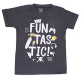 Boys Half Sleeves Jersey T-Shirt 4155 - Grey, Kids, Boys T-Shirts, Chase Value, Chase Value
