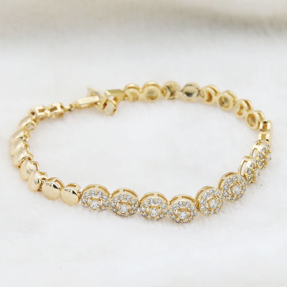 Women's Zarcon Bracelet - Golden, Women, Bangles & Bracelets, Chase Value, Chase Value