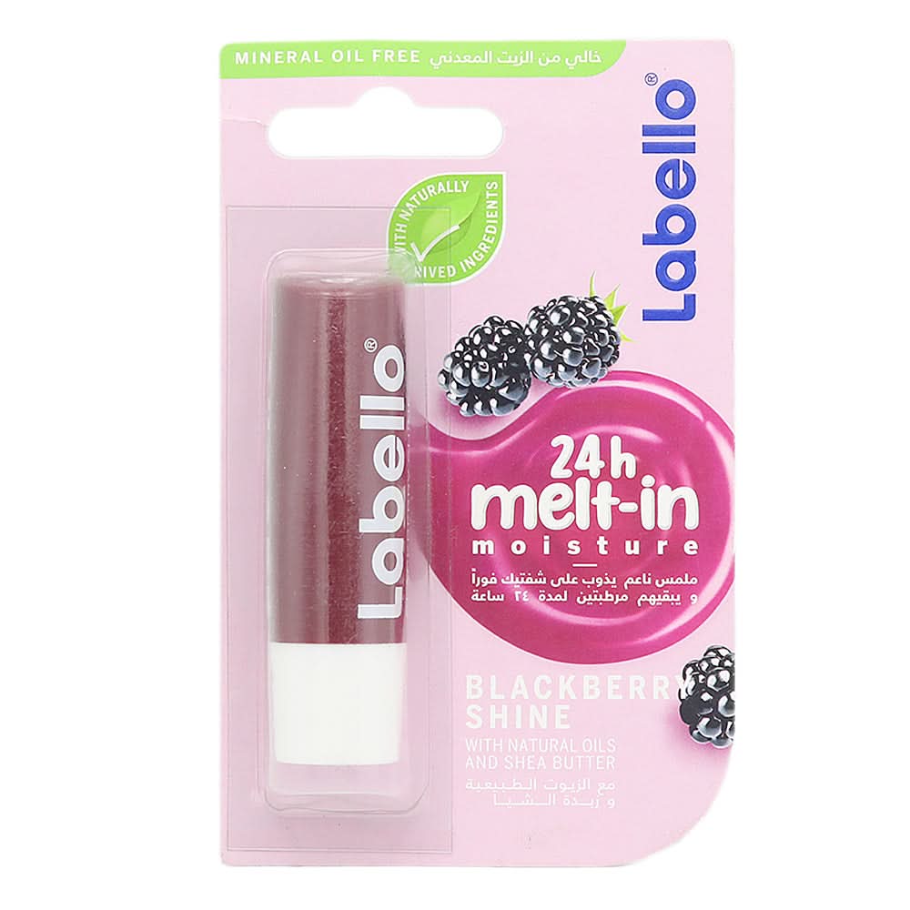 Labello Blackberry Shine Lip Balm, Beauty & Personal Care, Lip Gloss And Balm, Chase Value, Chase Value