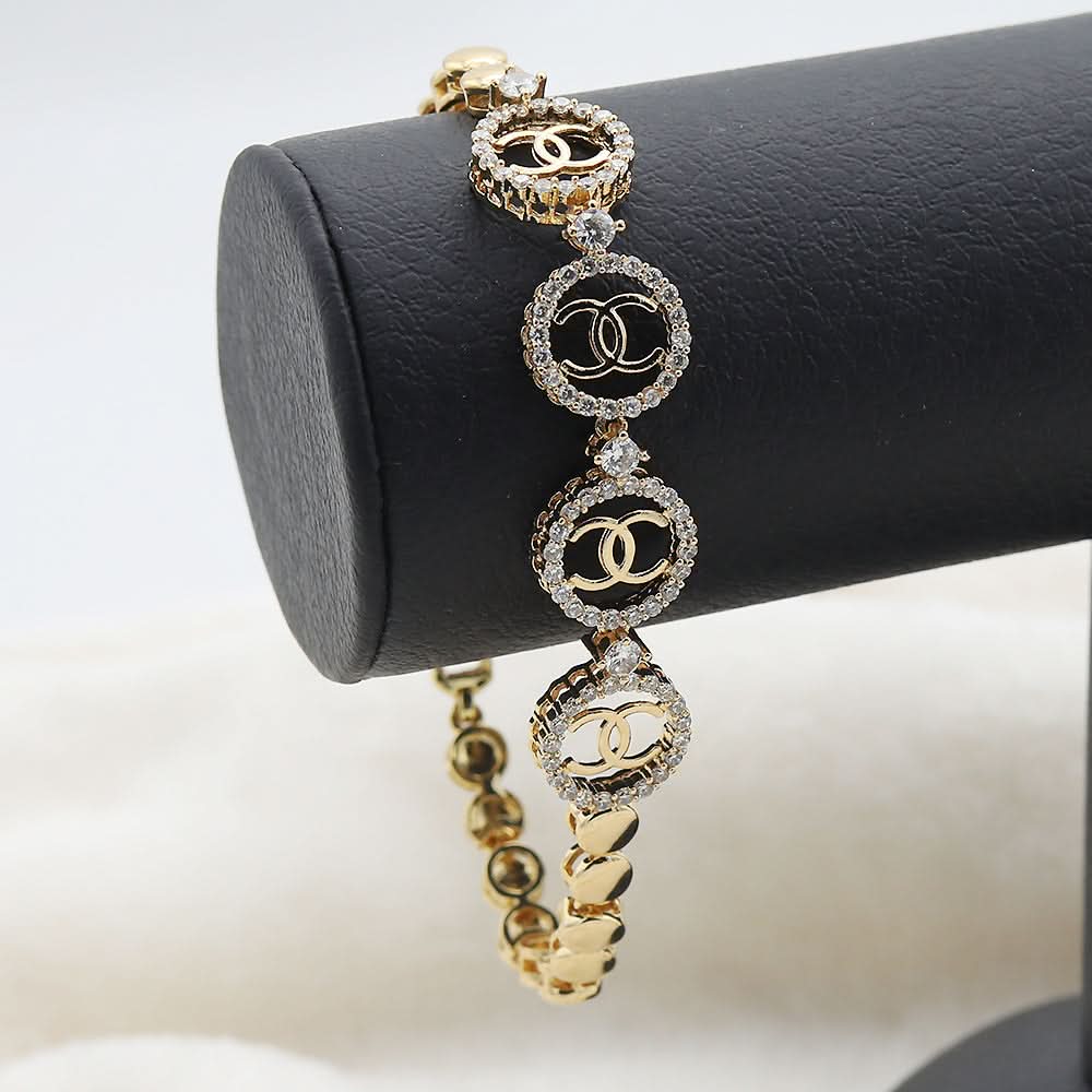 Women's Zarcon Bracelet - Golden, Women, Bangles & Bracelets, Chase Value, Chase Value