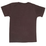Boys Half Sleeves Jersey T-Shirt 4133 - Brown, Kids, Boys T-Shirts, Chase Value, Chase Value