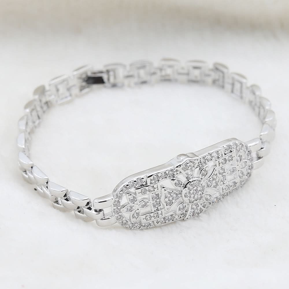 Women's Zarcon Bracelet - Silver, Women, Bangles & Bracelets, Chase Value, Chase Value