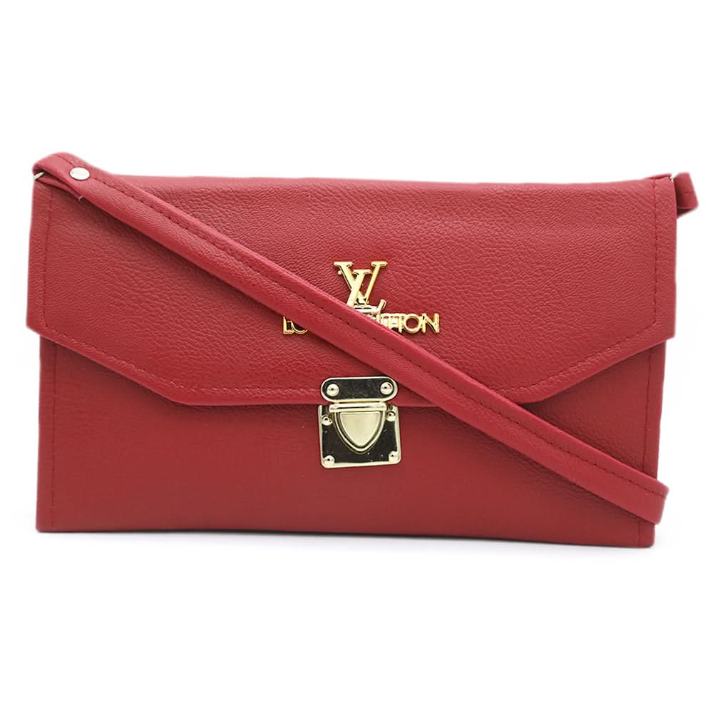 Women's Clutch - Maroon, Women, Clutches, Chase Value, Chase Value