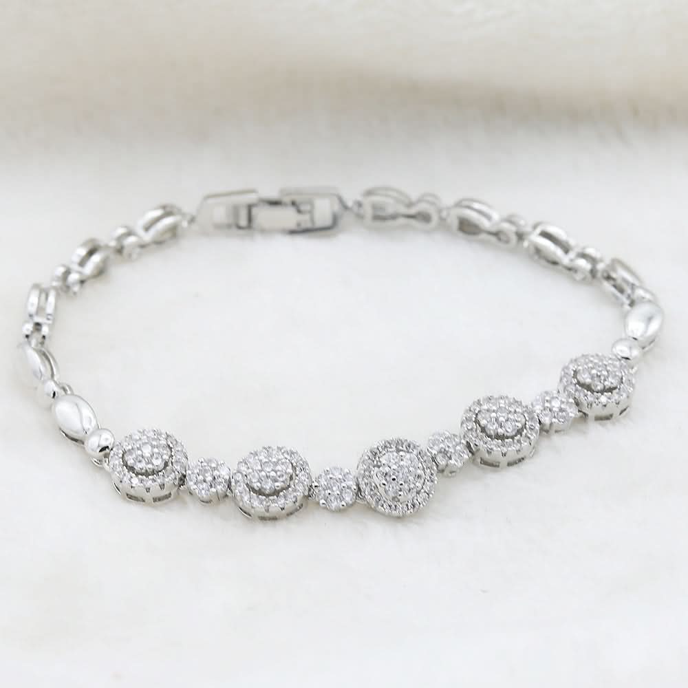 Women's Zarcon Bracelet - Silver, Women, Bangles & Bracelets, Chase Value, Chase Value