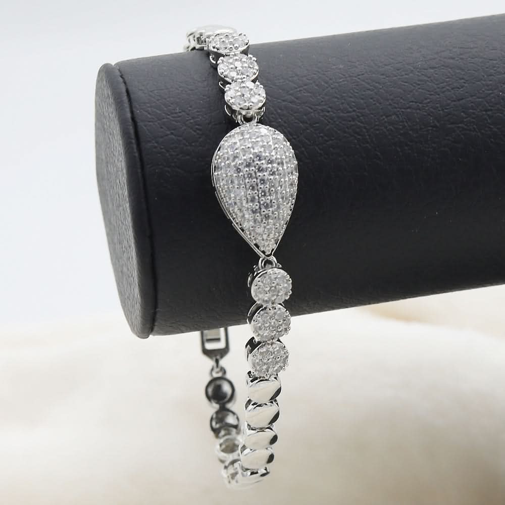 Women's Zarcon Bracelet - Silver, Women, Bangles & Bracelets, Chase Value, Chase Value