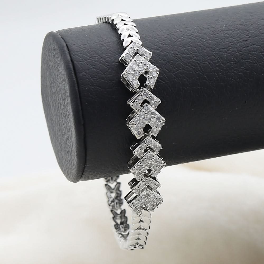 Women's Zarcon Bracelet - Silver, Women, Bangles & Bracelets, Chase Value, Chase Value