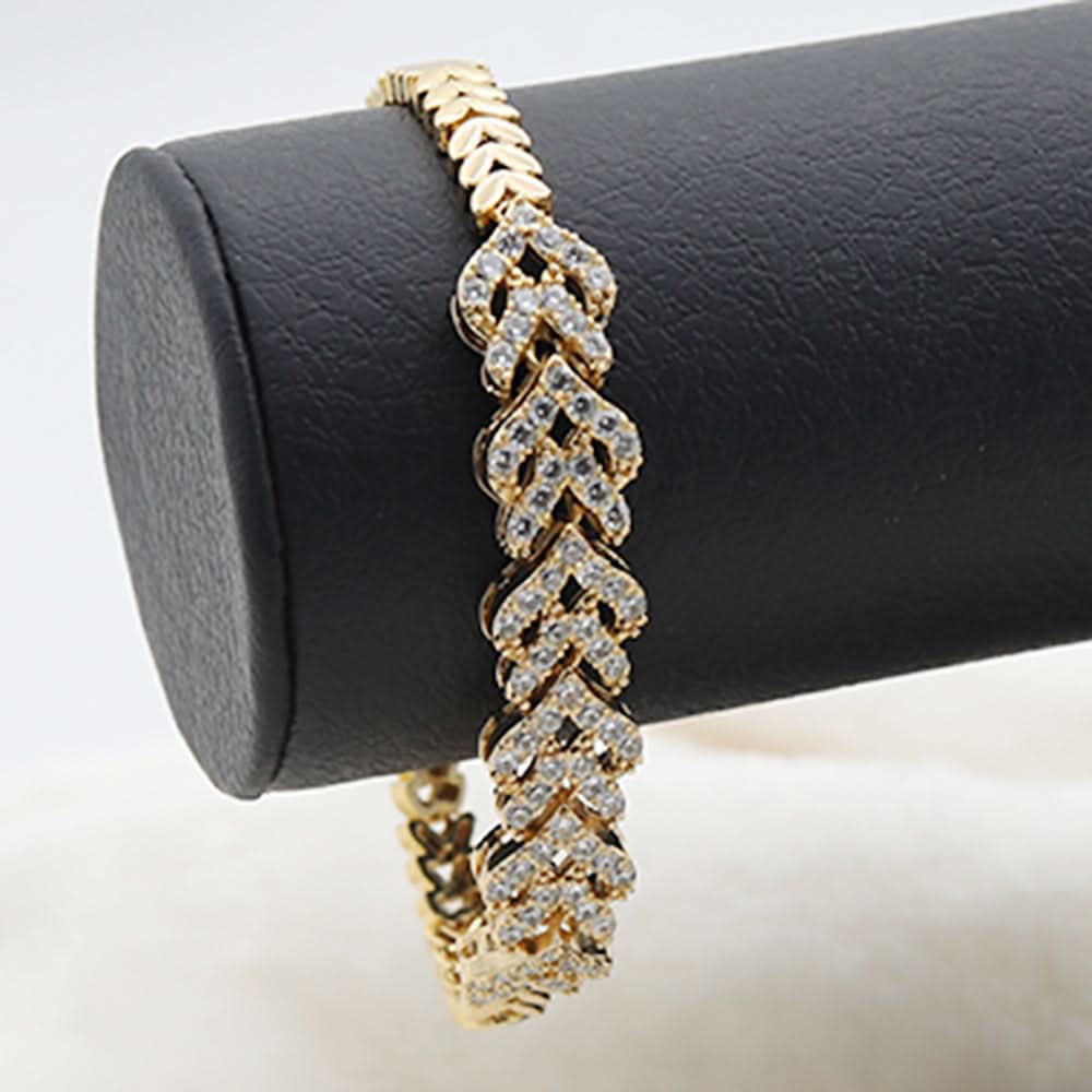 Women's Zarcon Bracelet - Golden, Women, Bangles & Bracelets, Chase Value, Chase Value