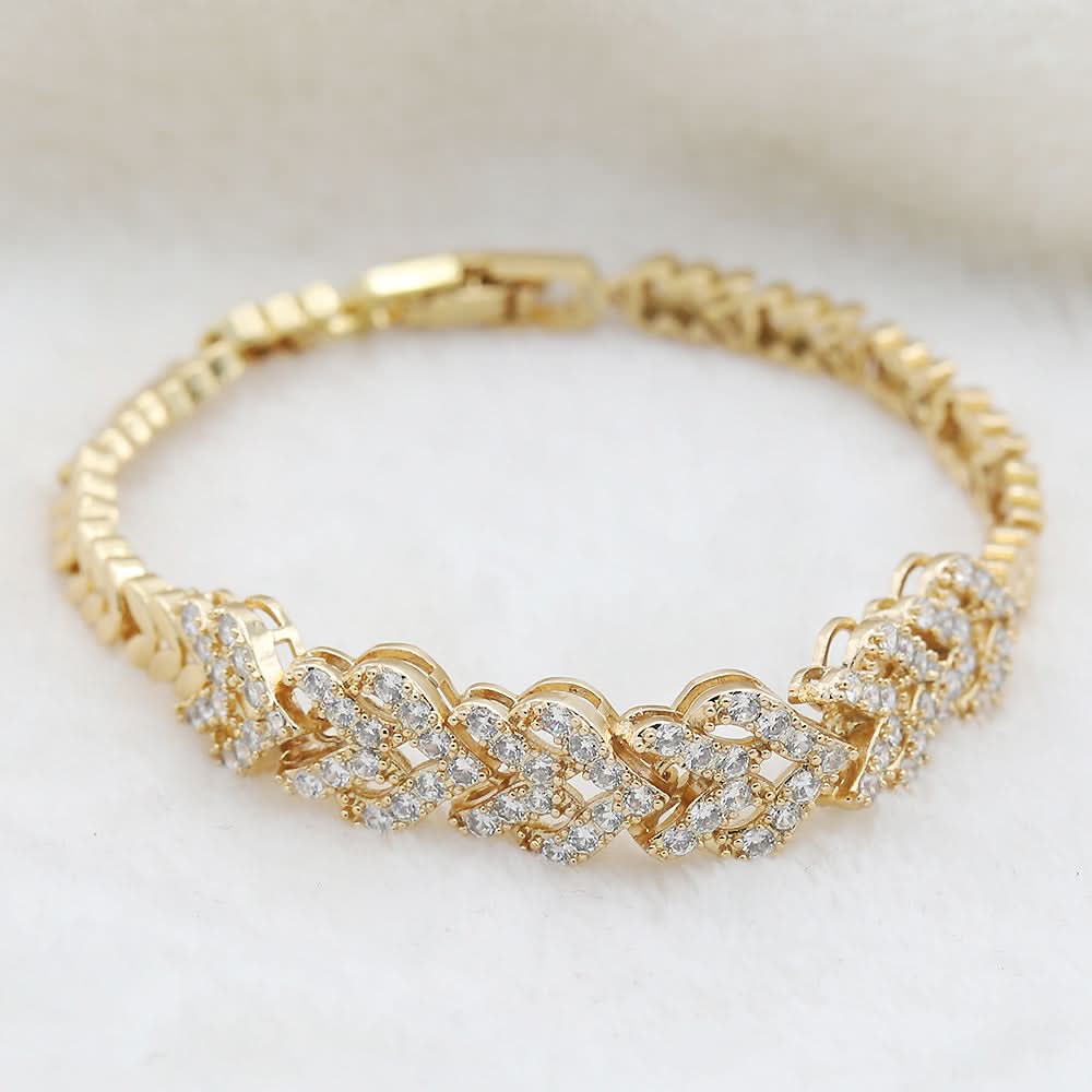 Women's Zarcon Bracelet - Golden, Women, Bangles & Bracelets, Chase Value, Chase Value