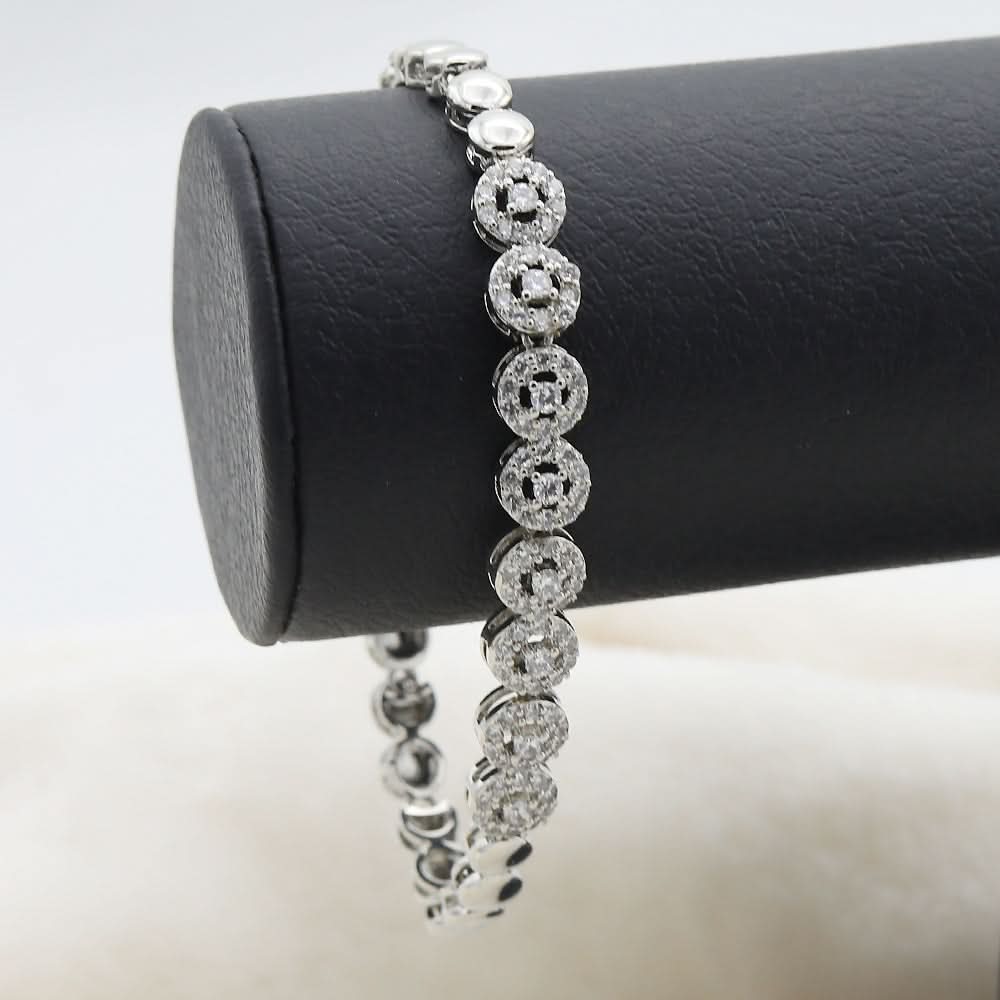 Women's Zarcon Bracelet - Silver, Women, Bangles & Bracelets, Chase Value, Chase Value