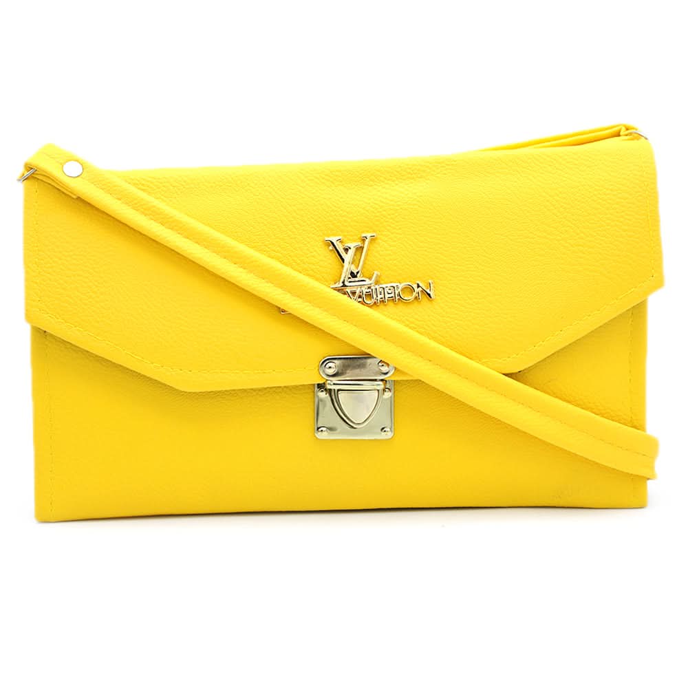 Women's Clutch - Yellow, Women, Clutches, Chase Value, Chase Value