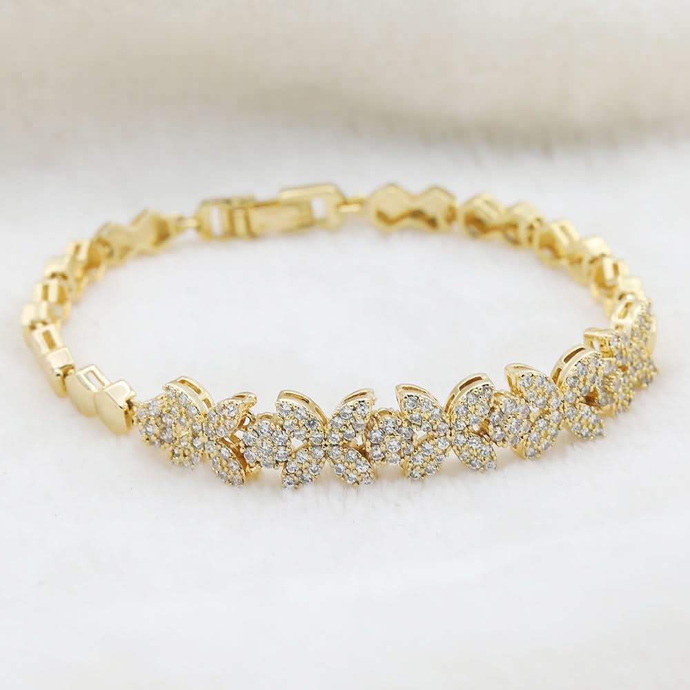 Women's Zarcon Bracelet - Golden, Women, Bangles & Bracelets, Chase Value, Chase Value