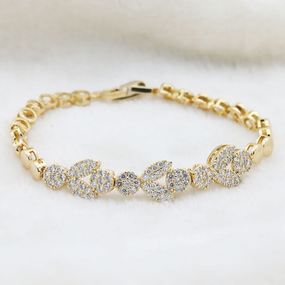 Women's Zarcon Bracelet - Golden, Women, Bangles & Bracelets, Chase Value, Chase Value