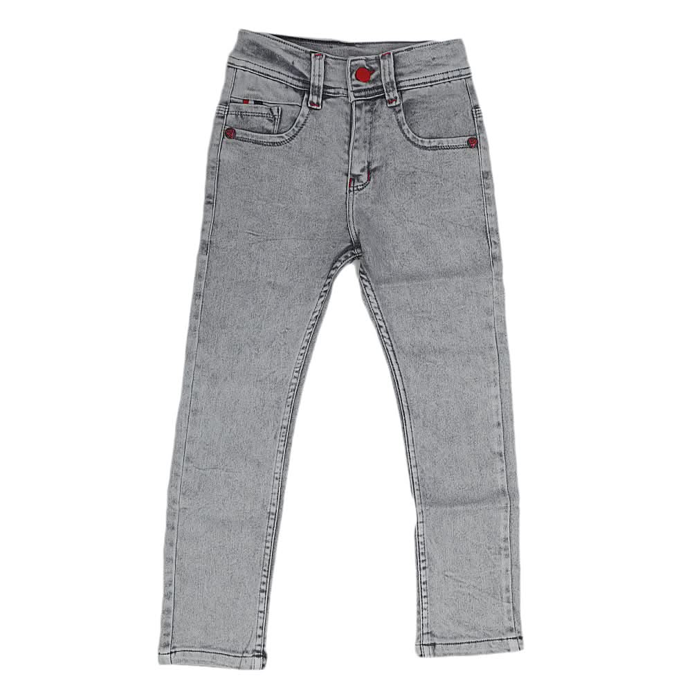 Boys Random Wash Denim Pant - Grey, Kids, Boys Pants, Chase Value, Chase Value