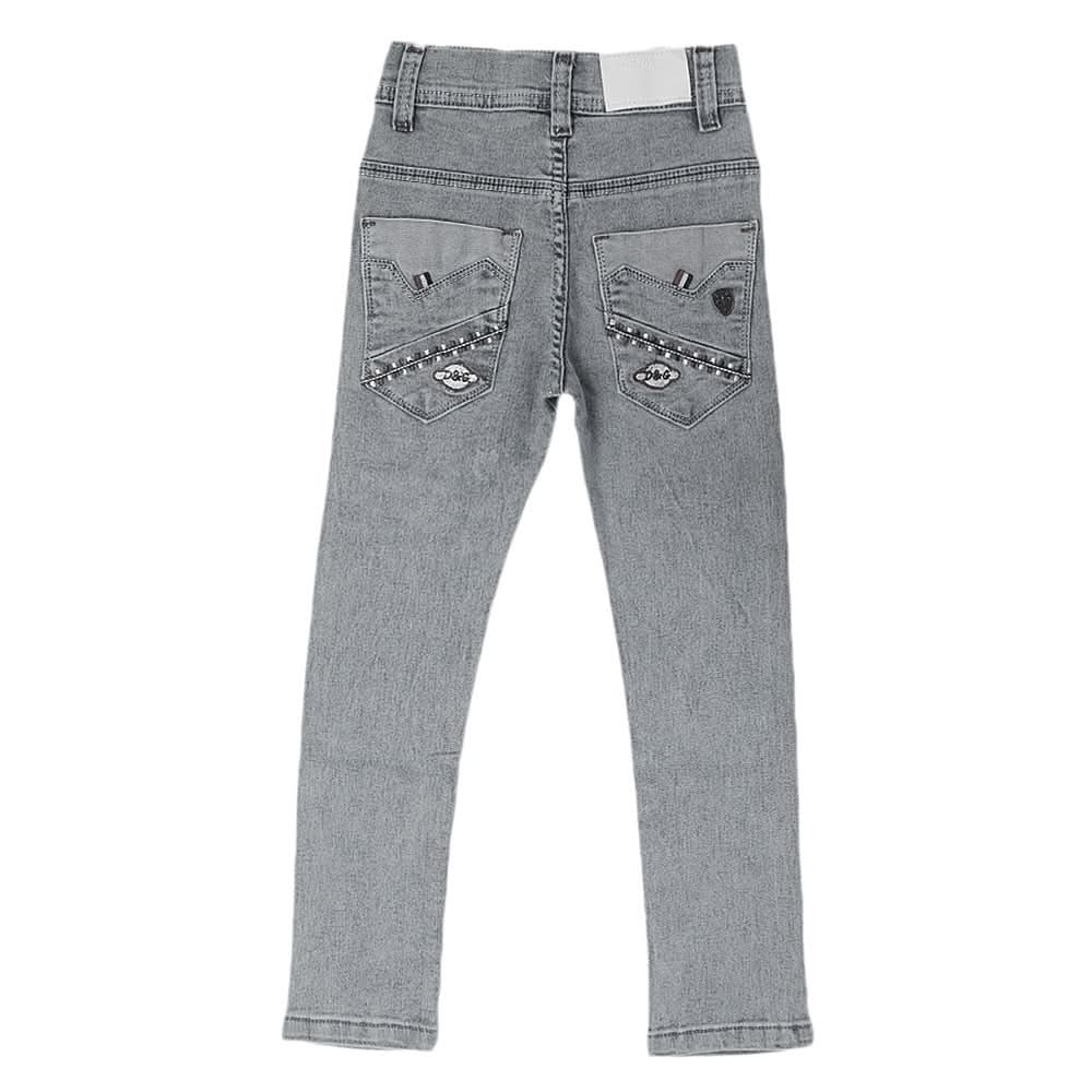 Boys Random Wash Denim Pant - Grey, Kids, Boys Pants, Chase Value, Chase Value