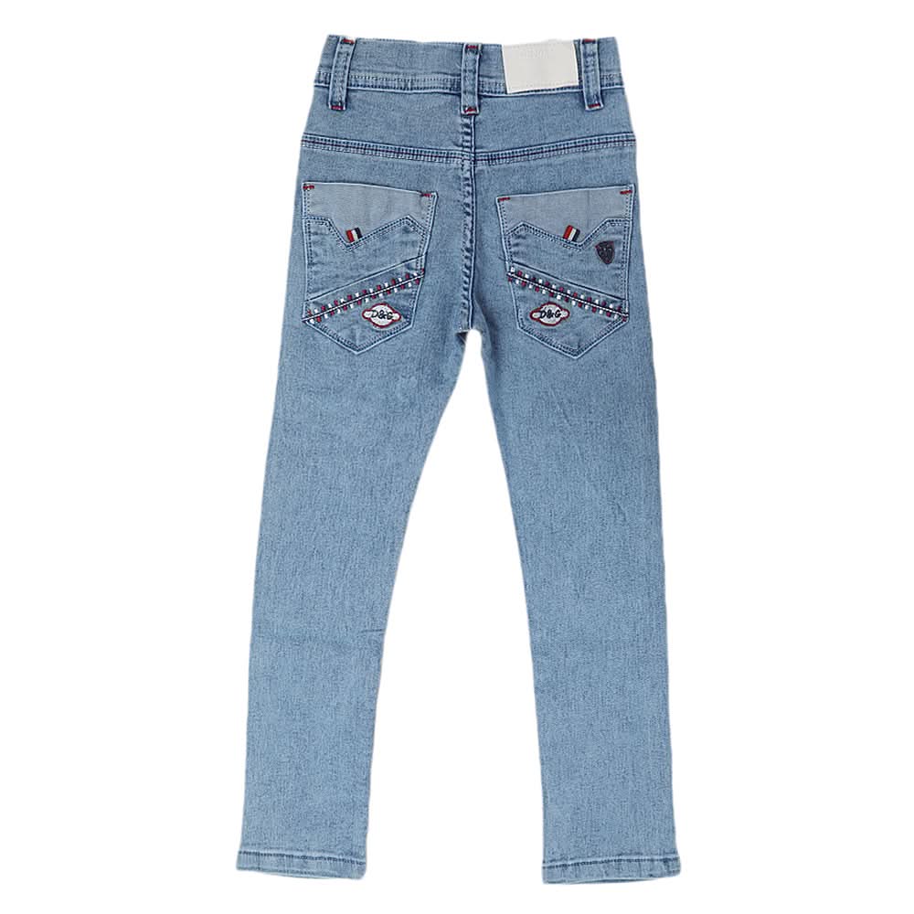 Boys Random Wash Denim Pant - Light Blue, Kids, Boys Pants, Chase Value, Chase Value