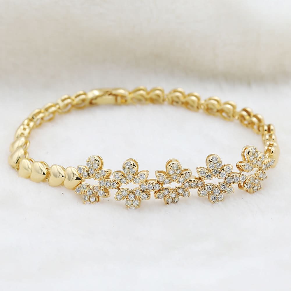 Women's Zarcon Bracelet - Golden, Women, Bangles & Bracelets, Chase Value, Chase Value