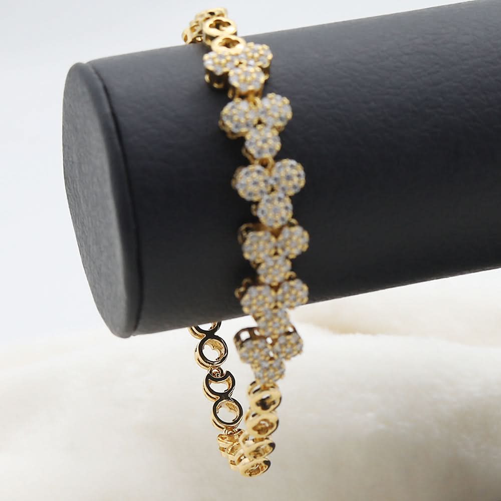 Women's Zarcon Bracelet - Golden, Women, Bangles & Bracelets, Chase Value, Chase Value