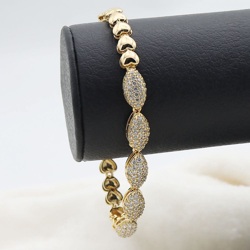 Women's Zarcon Bracelet - Golden, Women, Bangles & Bracelets, Chase Value, Chase Value