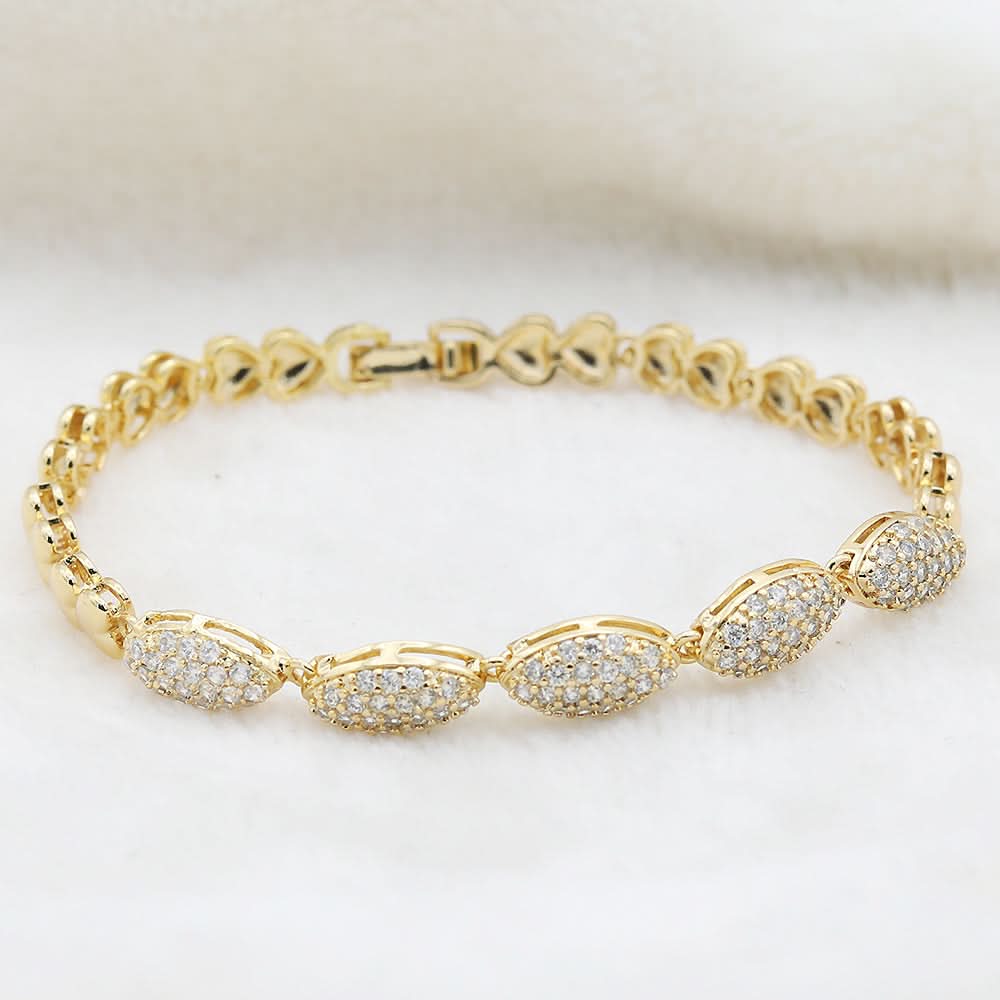 Women's Zarcon Bracelet - Golden, Women, Bangles & Bracelets, Chase Value, Chase Value