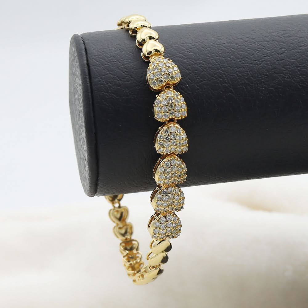 Women's Zarcon Bracelet - Golden, Women, Bangles & Bracelets, Chase Value, Chase Value