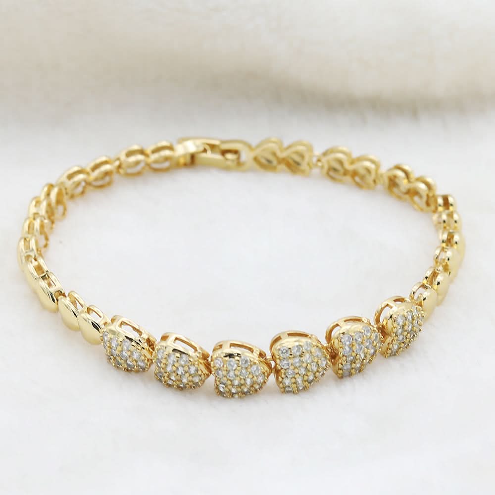 Women's Zarcon Bracelet - Golden, Women, Bangles & Bracelets, Chase Value, Chase Value