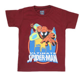 Boys Half Sleeves Jersey T-Shirt 4136 - Maroon, Kids, Boys T-Shirts, Chase Value, Chase Value