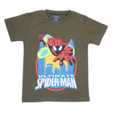 Boys Half Sleeves Jersey T-Shirt 4136 - Olive Green, Kids, Boys T-Shirts, Chase Value, Chase Value