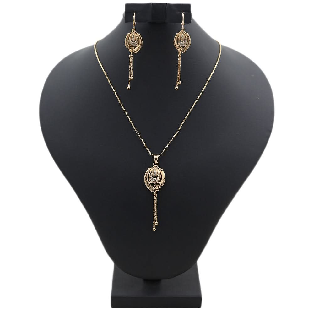 Women's Locket Set - Golden, Women, Chains & Lockets, Chase Value, Chase Value