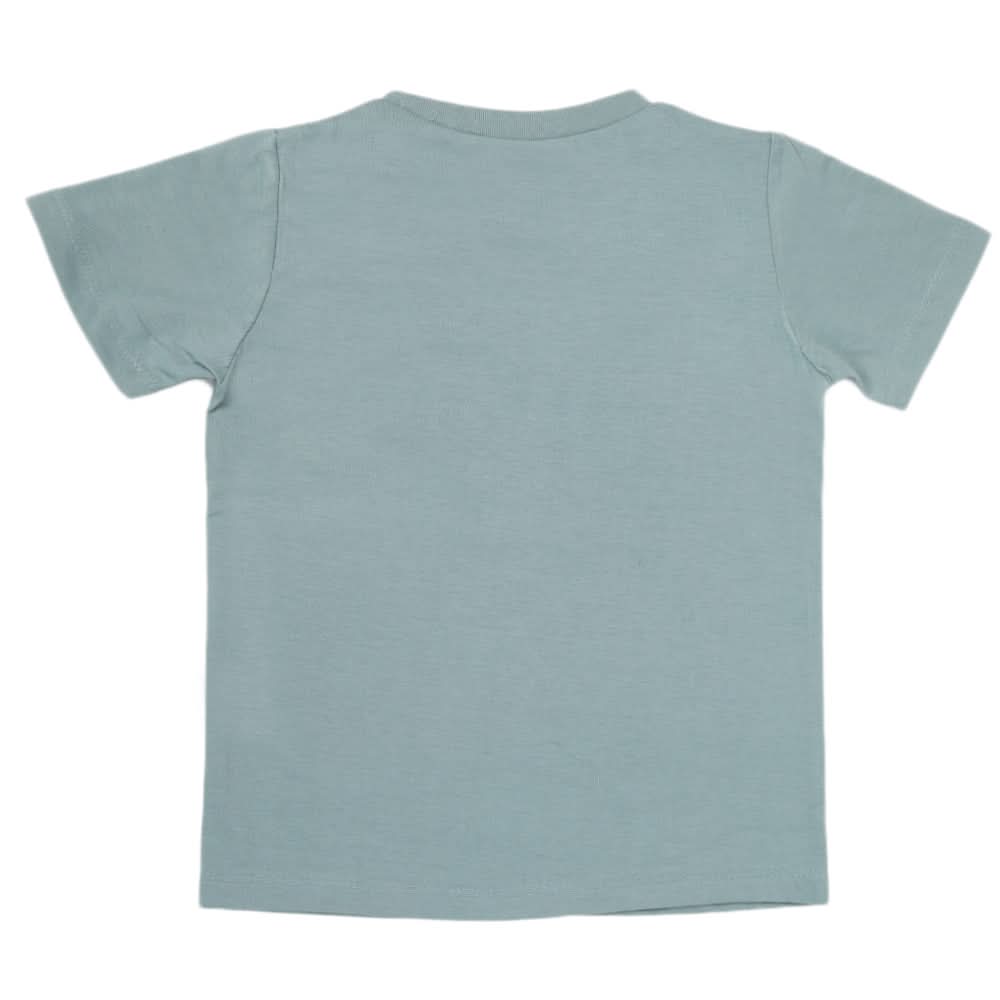 Boys Half Sleeves Jersey T-Shirt 4145 - Light Grey, Kids, Boys T-Shirts, Chase Value, Chase Value