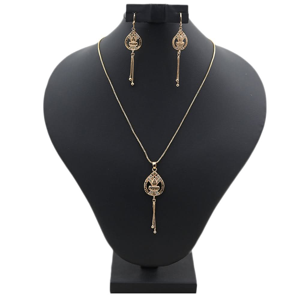 Women's Locket Set - Golden, Women, Chains & Lockets, Chase Value, Chase Value