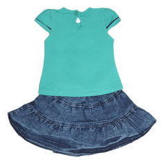 Girls Skirt Suits 122 SML - Sea Green, Kids, Girls Sets And Suits, Chase Value, Chase Value