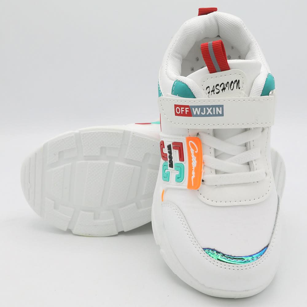 Girls Joggers 8062 - White, Kids, Girls Sneakers And Shoes, Chase Value, Chase Value