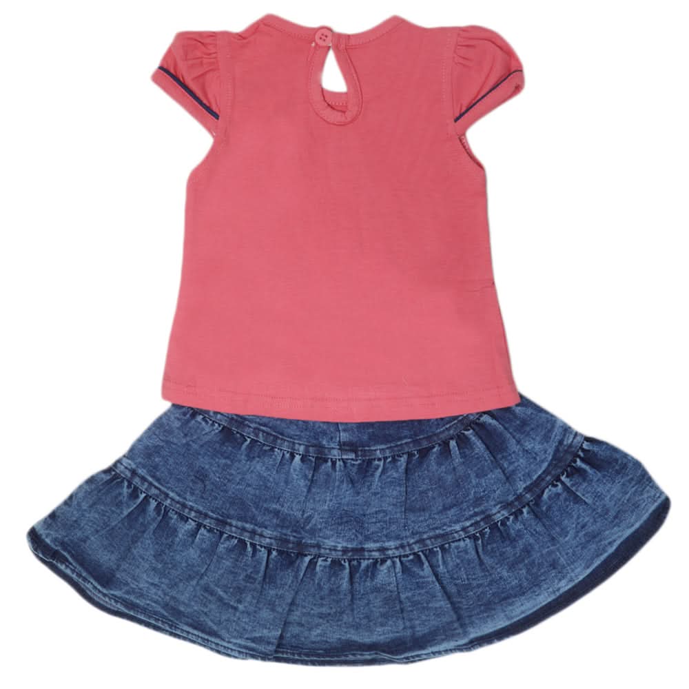 Girls Skirt Suits 122 SML - Pink, Kids, Girls Sets And Suits, Chase Value, Chase Value