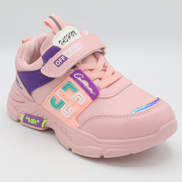 Girls Joggers 8062 - Pink, Kids, Girls Sneakers And Shoes, Chase Value, Chase Value