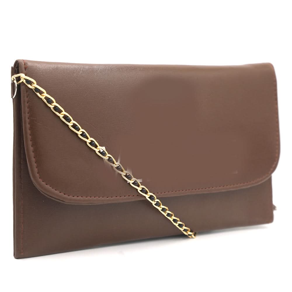 Women's Clutch 2151 - Brown, Women, Clutches, Chase Value, Chase Value