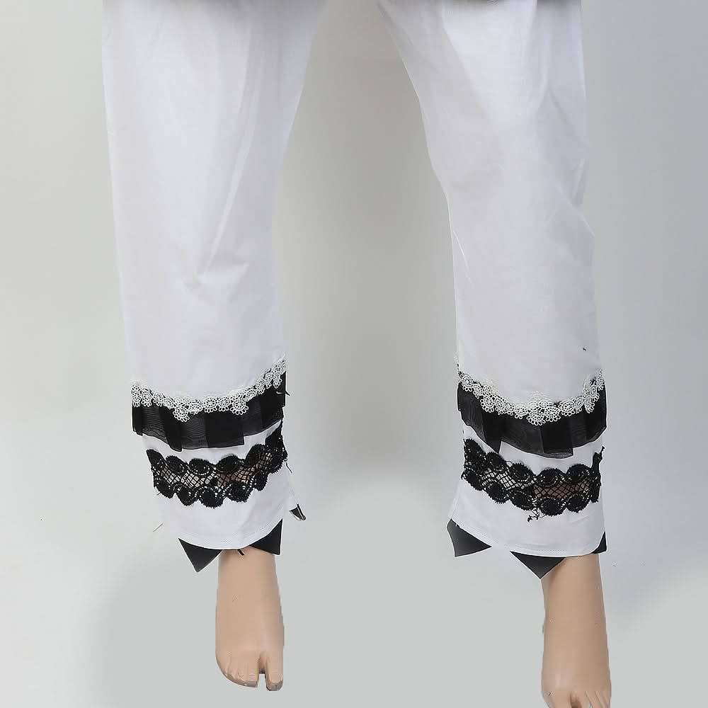 Women's Net Trouser - White, Women, Pants & Tights, Chase Value, Chase Value