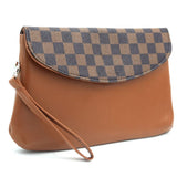 Women's Clutch K-2069 - Brown, Women, Clutches, Chase Value, Chase Value