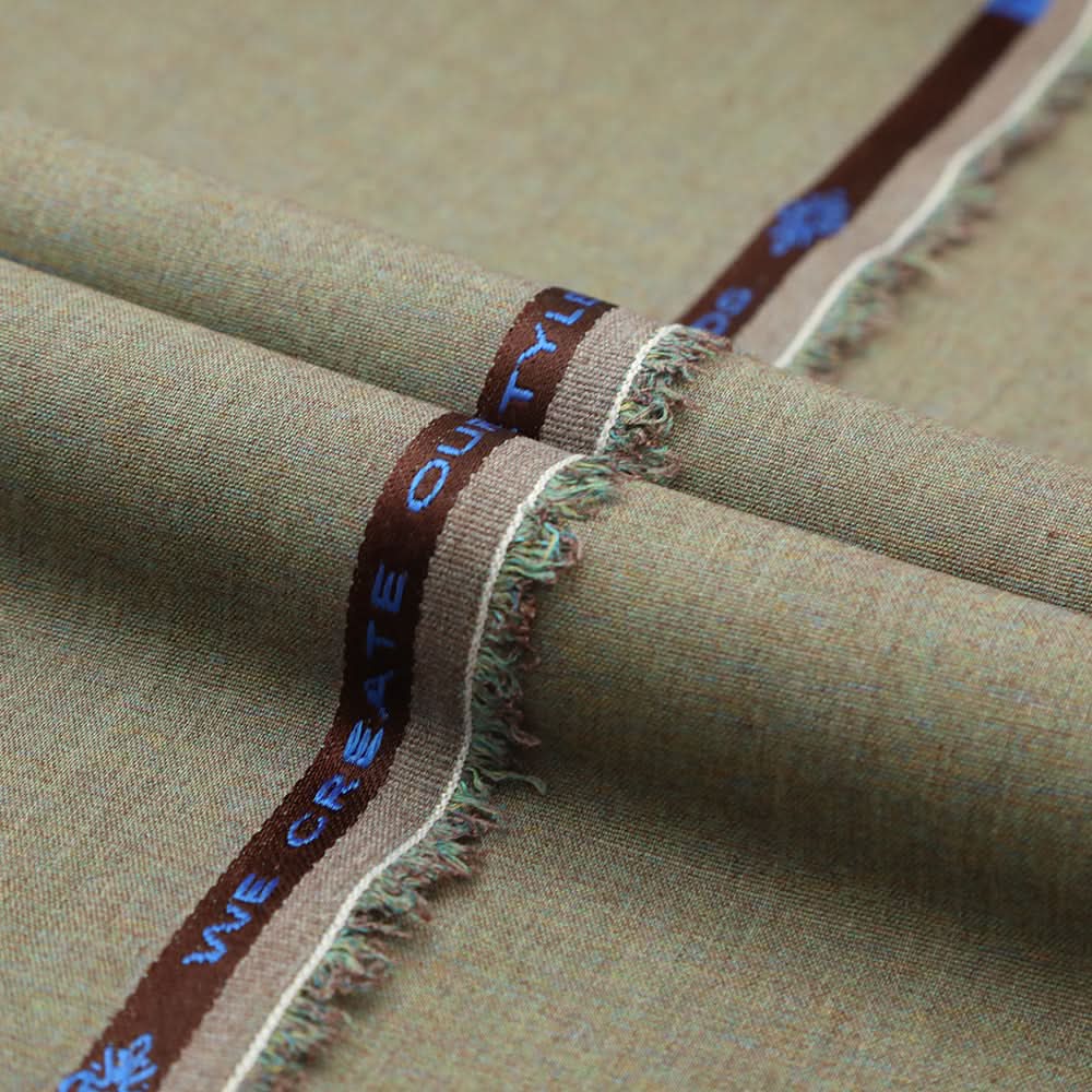 Men’s Morocu Winter Un-Stitched Suit - Brown, Men, Unstitched Fabric, Chase Value, Chase Value