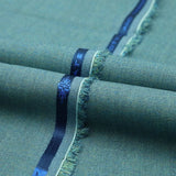 Men’s Morocu Winter Un-Stitched Suit - Steel Green, Men, Unstitched Fabric, Chase Value, Chase Value