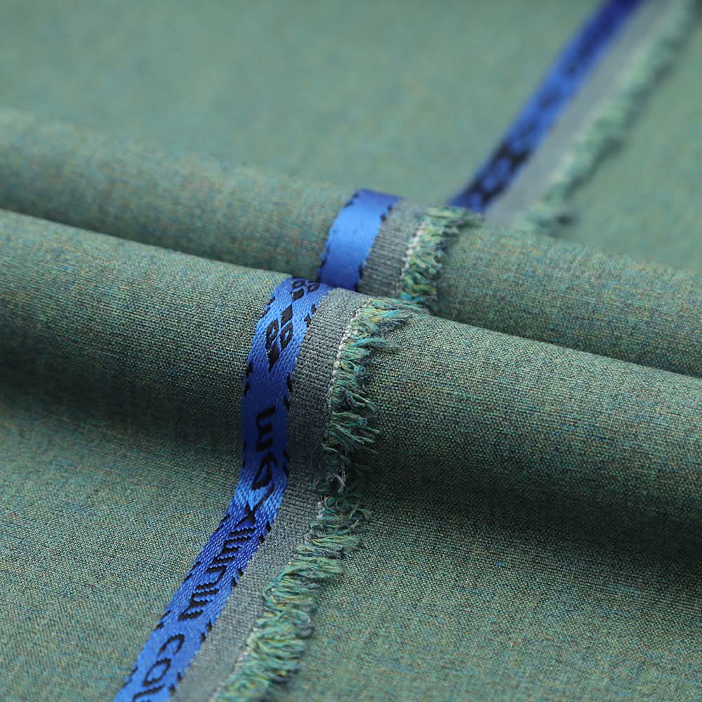 Men’s Morocu Winter Un-Stitched Suit - Sage Green, Men, Unstitched Fabric, Chase Value, Chase Value