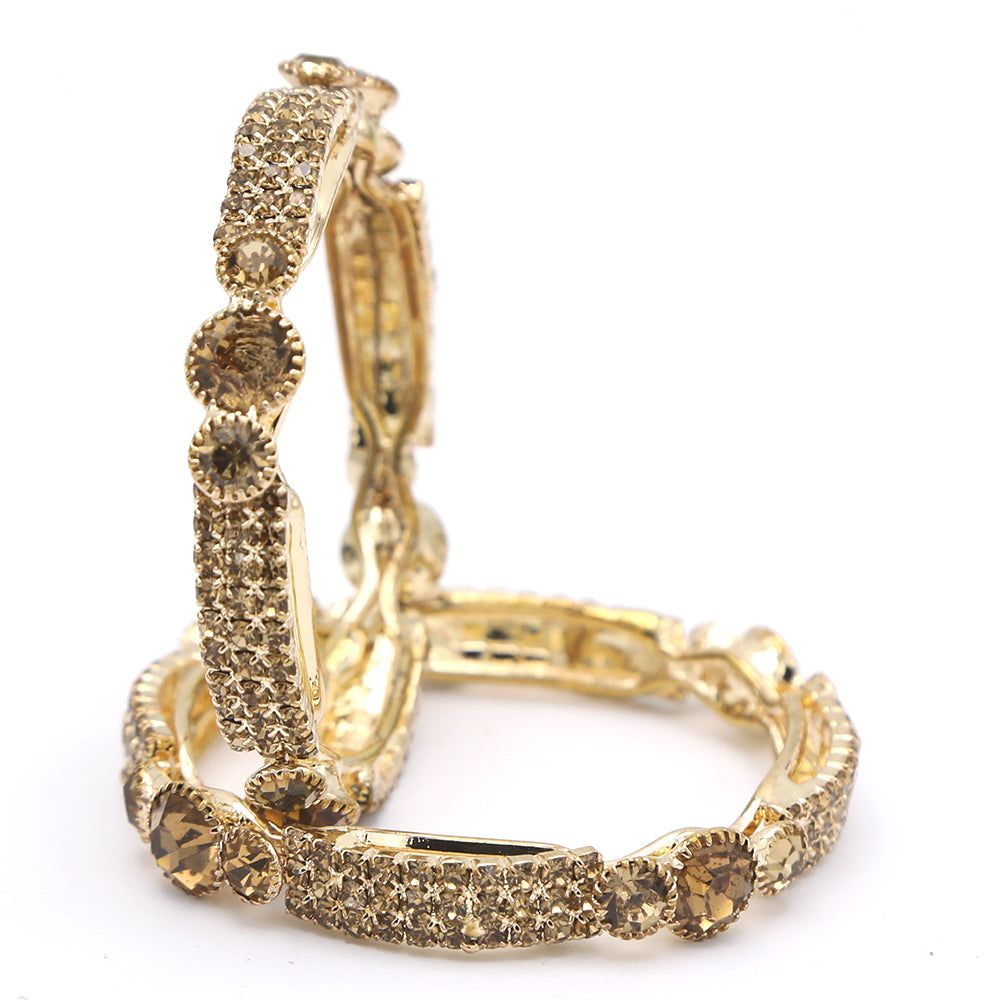 Girl's Setting Bangles 2Pc - Golden, Kids, Bangles & Bracelet, Chase Value, Chase Value