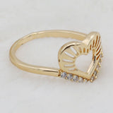 Women's Fancy Ring - Golden, Women, Finger Rings, Chase Value, Chase Value