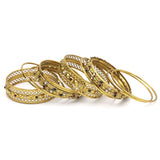 Women's Bangles - Golden, Women, Bangles & Bracelets, Chase Value, Chase Value