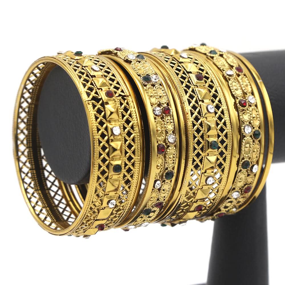 Women's Bangles - Golden, Women, Bangles & Bracelets, Chase Value, Chase Value