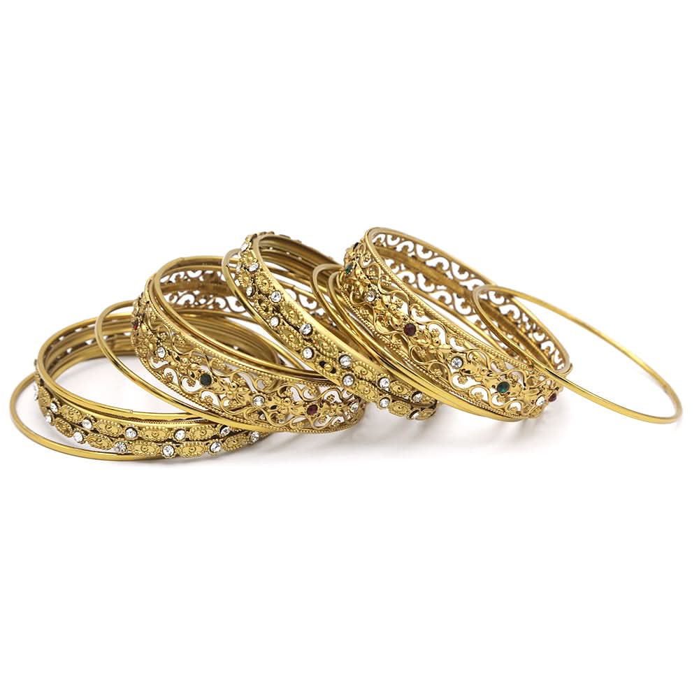 Women's Bangles - Golden, Women, Bangles & Bracelets, Chase Value, Chase Value