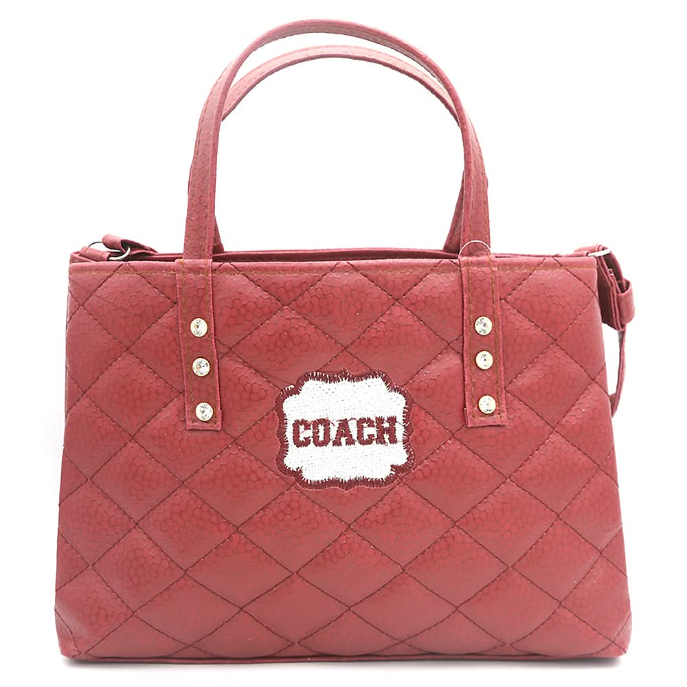 Women's Handbag 6586 - Maroon, Women, Bags, Chase Value, Chase Value