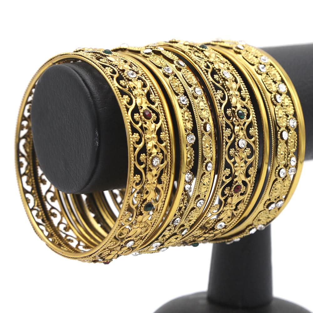 Women's Bangles - Golden, Women, Bangles & Bracelets, Chase Value, Chase Value