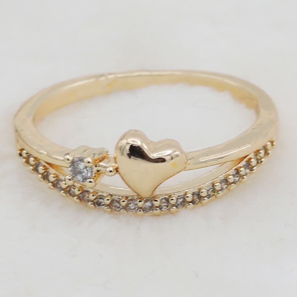 Women's Fancy Ring - Golden, Women, Finger Rings, Chase Value, Chase Value